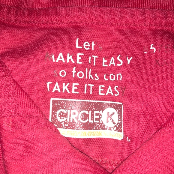 Circle K Employee Work Shirt Size 2XL - Picture 5 of 5